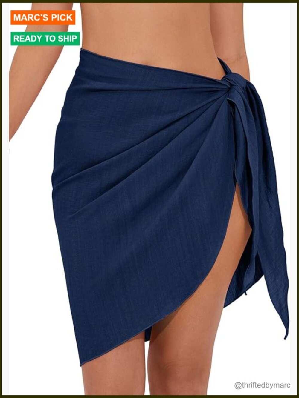 Women's Sarong Cover Up Bikini Wrap Skirt Swimsuit Pareo Beach Scarf Shawl